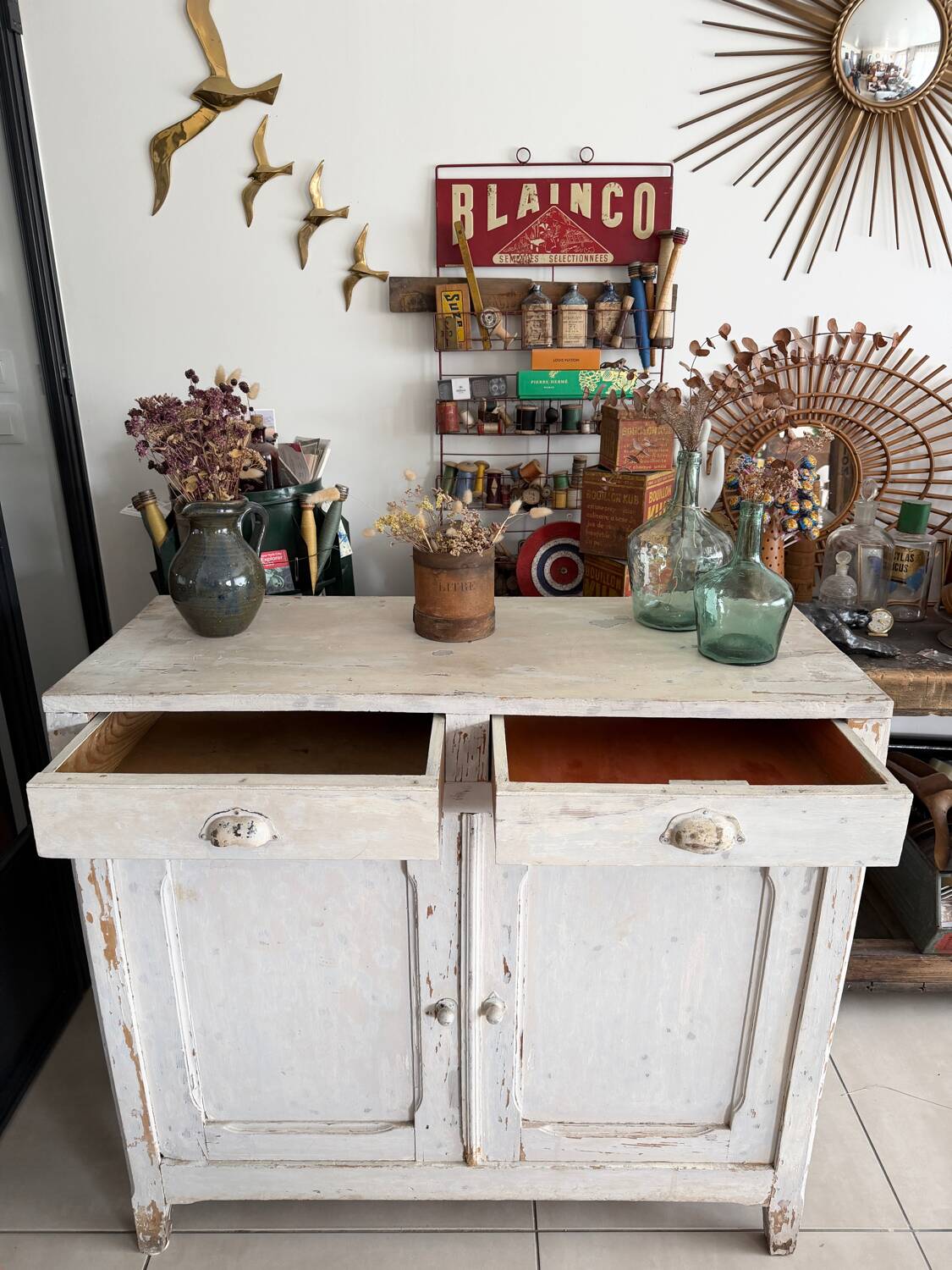 Vintage Parisian sideboard