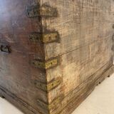Old Indian wooden chest