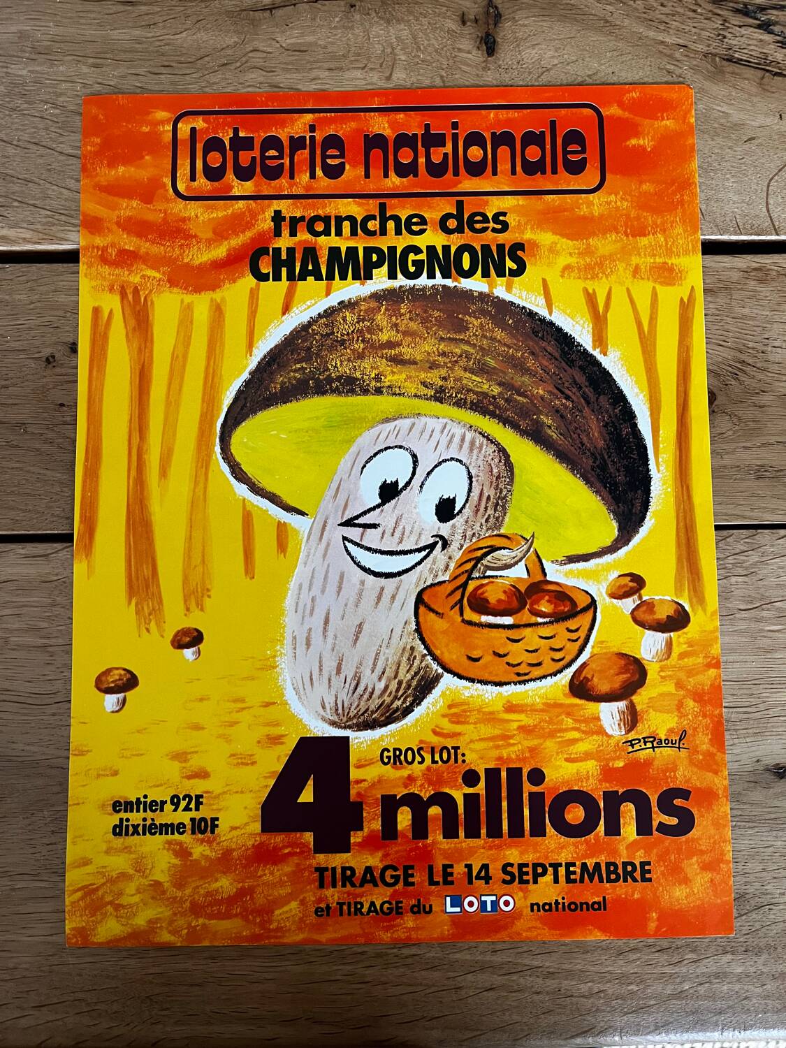 Advertising posters