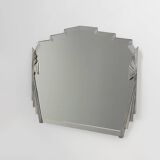 Art Deco Wall Mirror with Emiel Matthijssens Label, Belgium ca. 1920