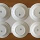 6 antique flat plates in Saint-Amand earthenware (Nord)
