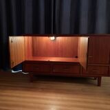 Teak sideboard, 1960s.