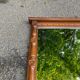 Henri II mirror in solid oak 67x97cm from the 19th century