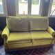 Vintage velvet sofa bed