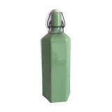 Green hexagonal sandstone bottle