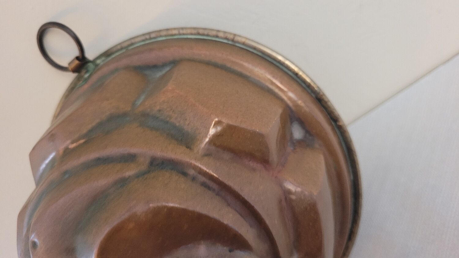 Copper kouglof mould