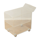Table d'appoint de l'ère spatiale des années 1970