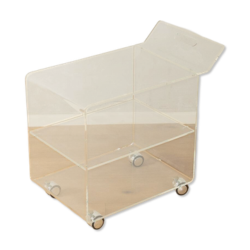 Table d'appoint de l'ère spatiale des années 1970
