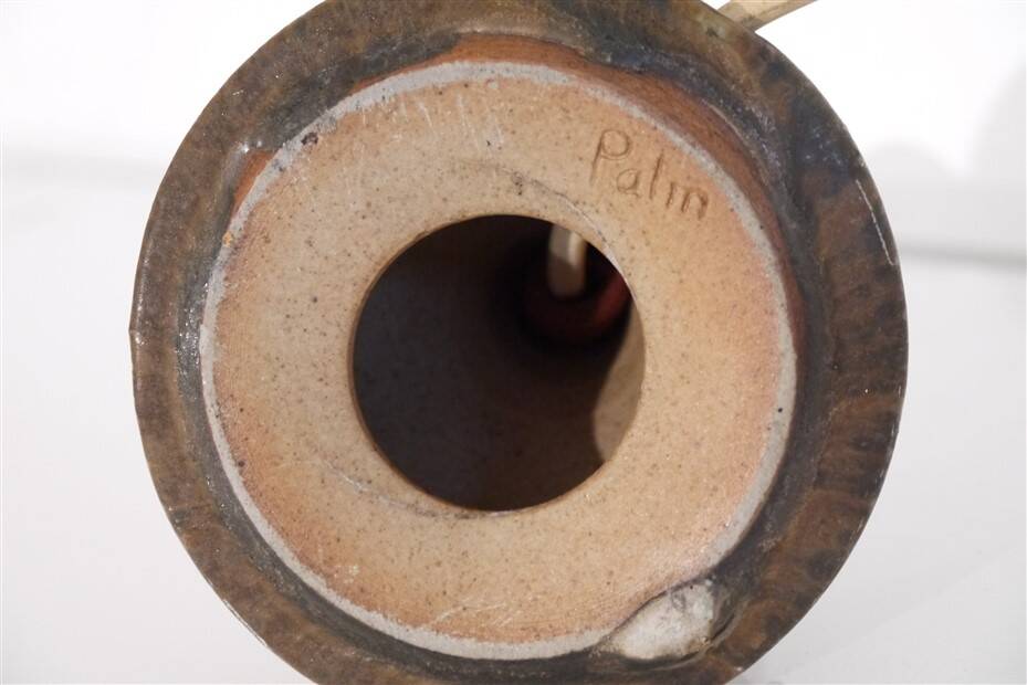 Swedish ceramic lamp by Rolf Palm