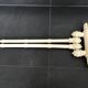 Porte-serviettes vintage en bois style bambou