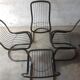 Set de 4 chaises vintage Cidue Italie années 70