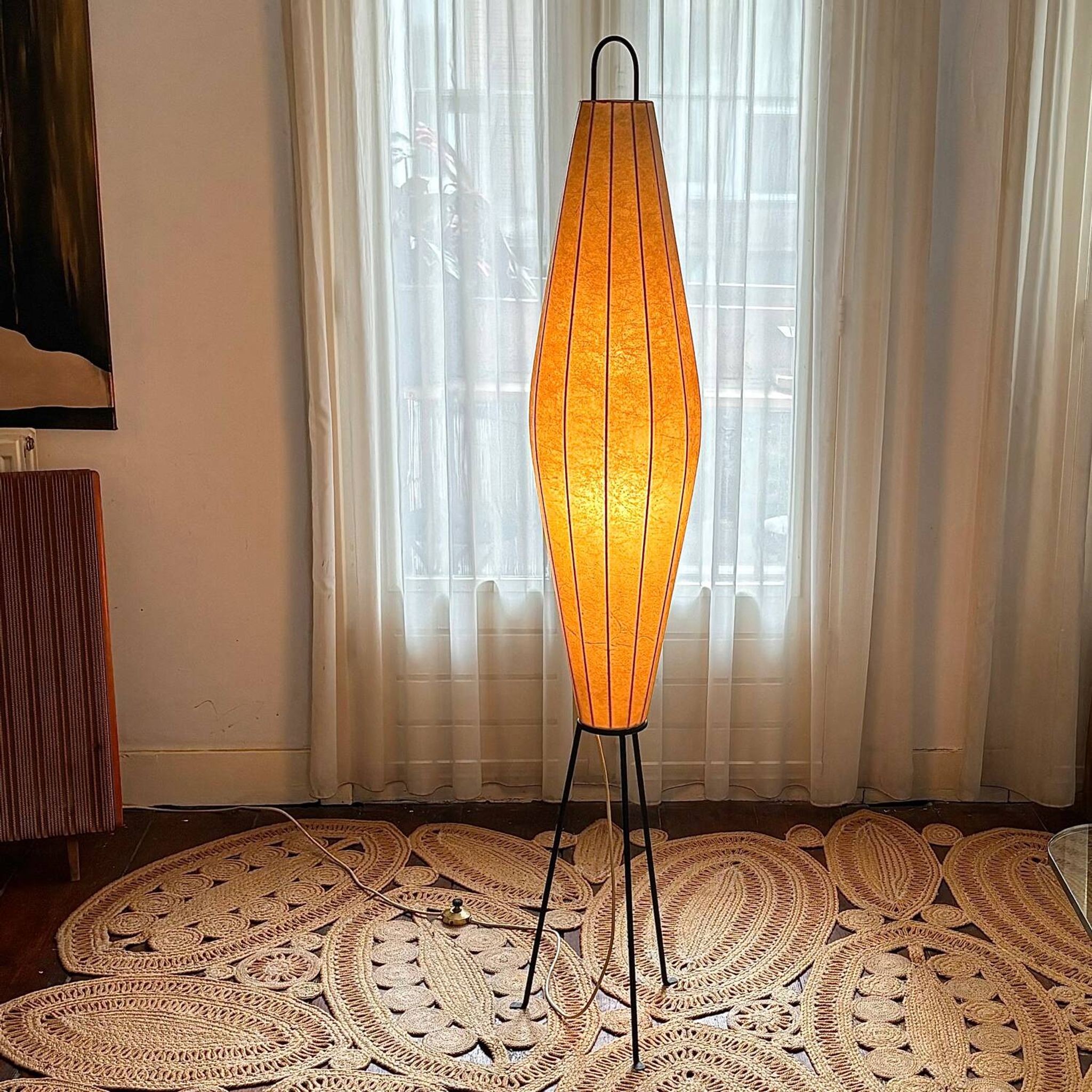 Lampadaire Trépied Cocoon Rocket par H. Klingele pour Artimeta