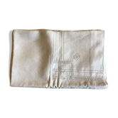 Square linen tablecloth