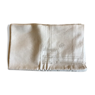 Nappe carrée en lin