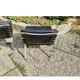 Pair of Vintage Hans Eichenberger Lounge Chairs in Faux Leather and Chrome Steel