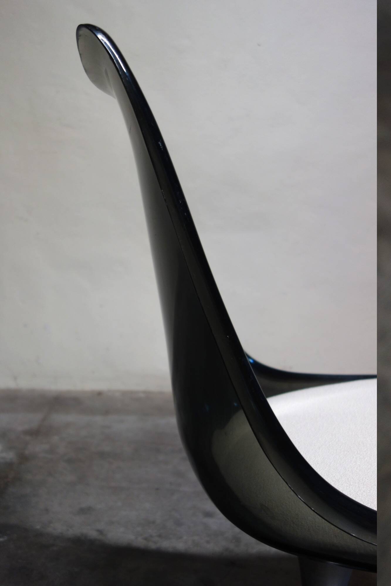 Ensemble table et 6 chaises Chromcraft space age années 70