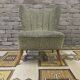 Vintage 1960s cocktail armchair