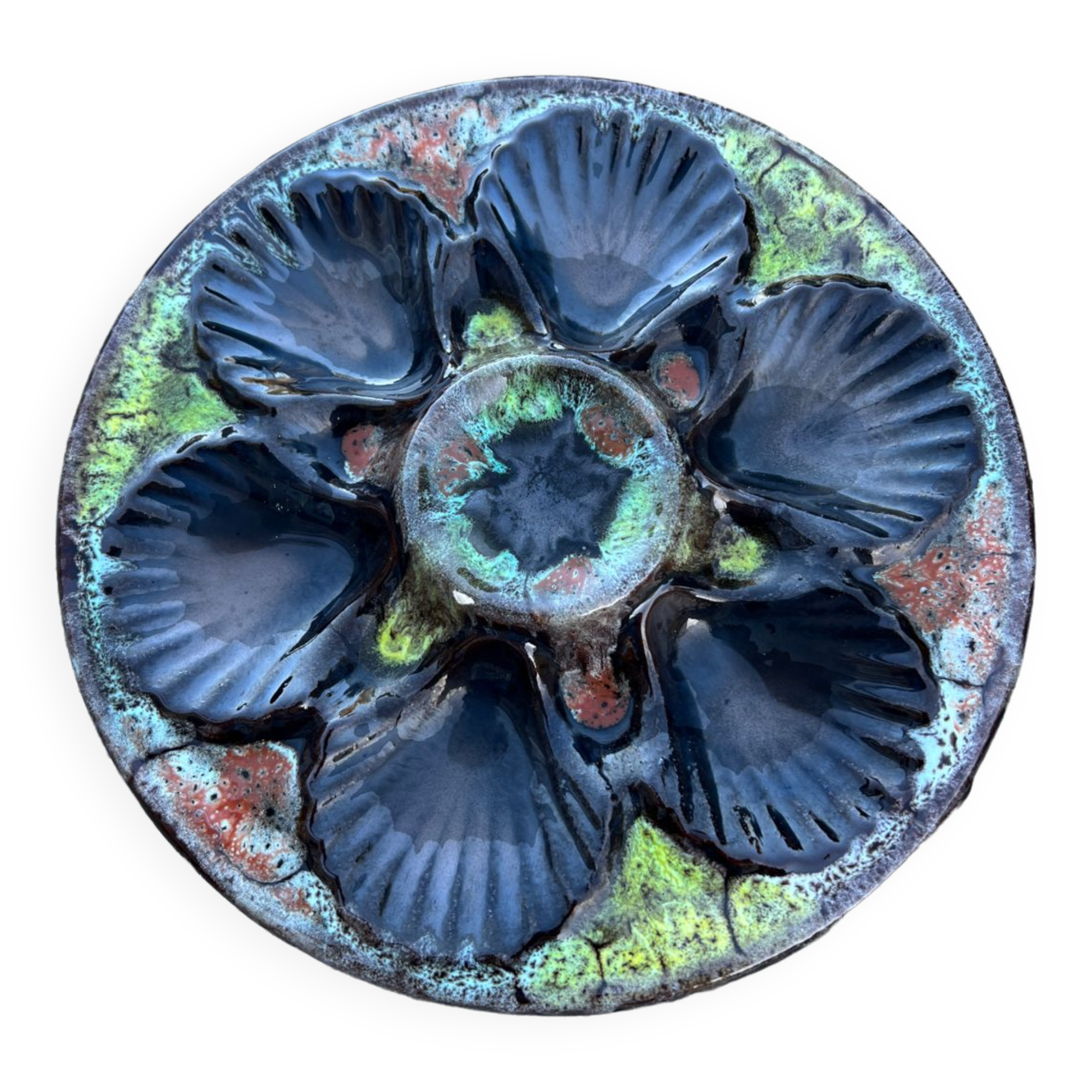 Vallauris oyster plates