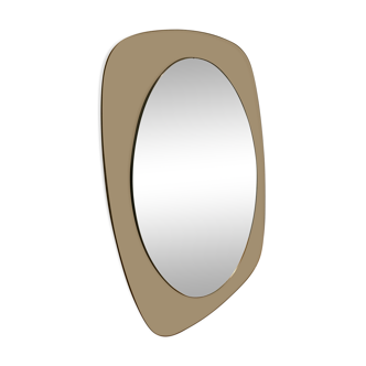 Oval Mirror Design 1970'S Fontana Arte 69x54cm