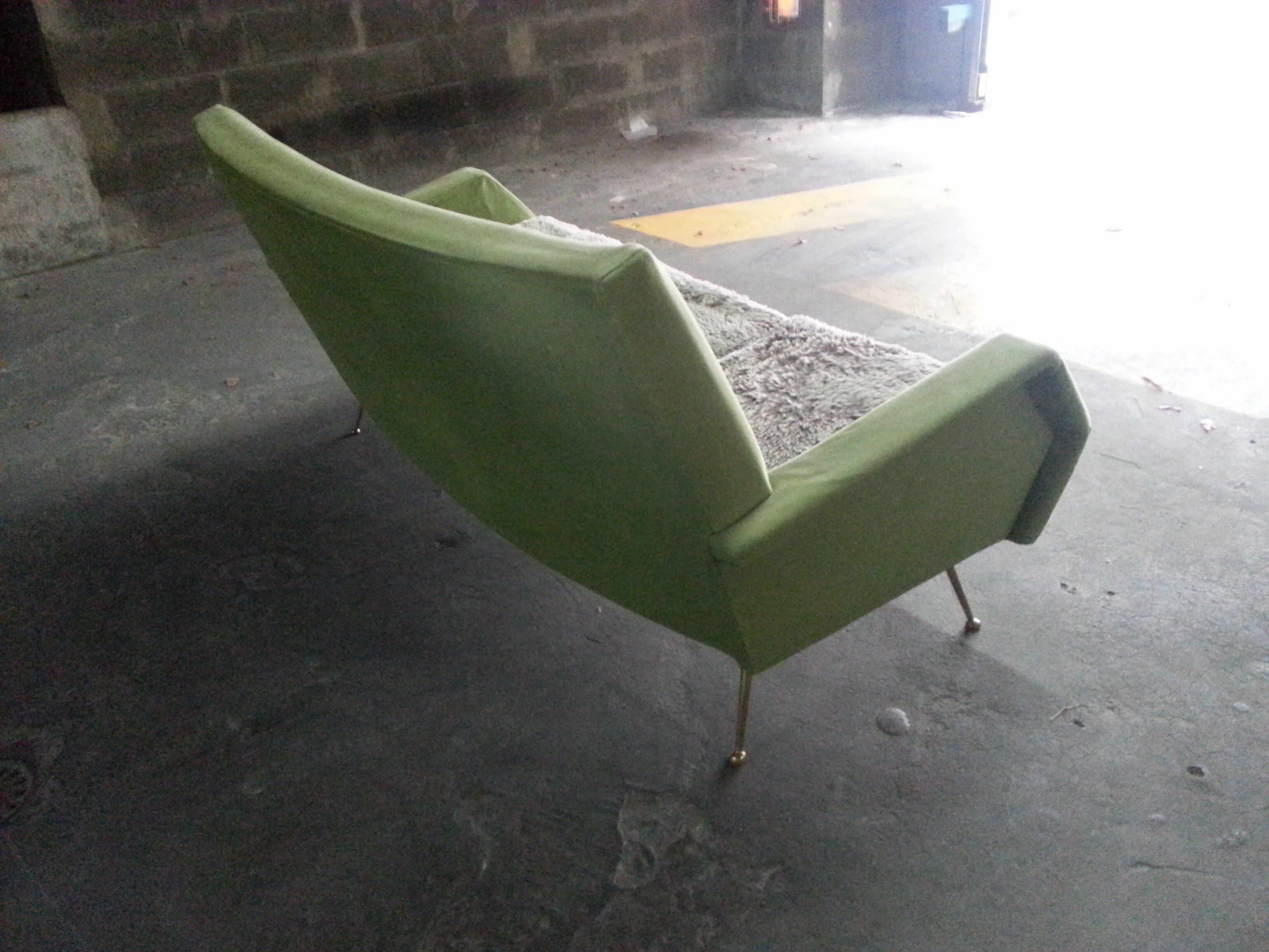 Canapé de style italien, travail années 60