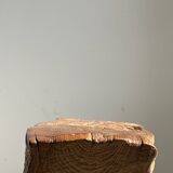 Small organic bench in upcycled Asian teak quadripod - Sungai