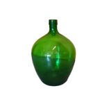 Bouteille de Levure Petit Modèle en Verre Vert, 1950s