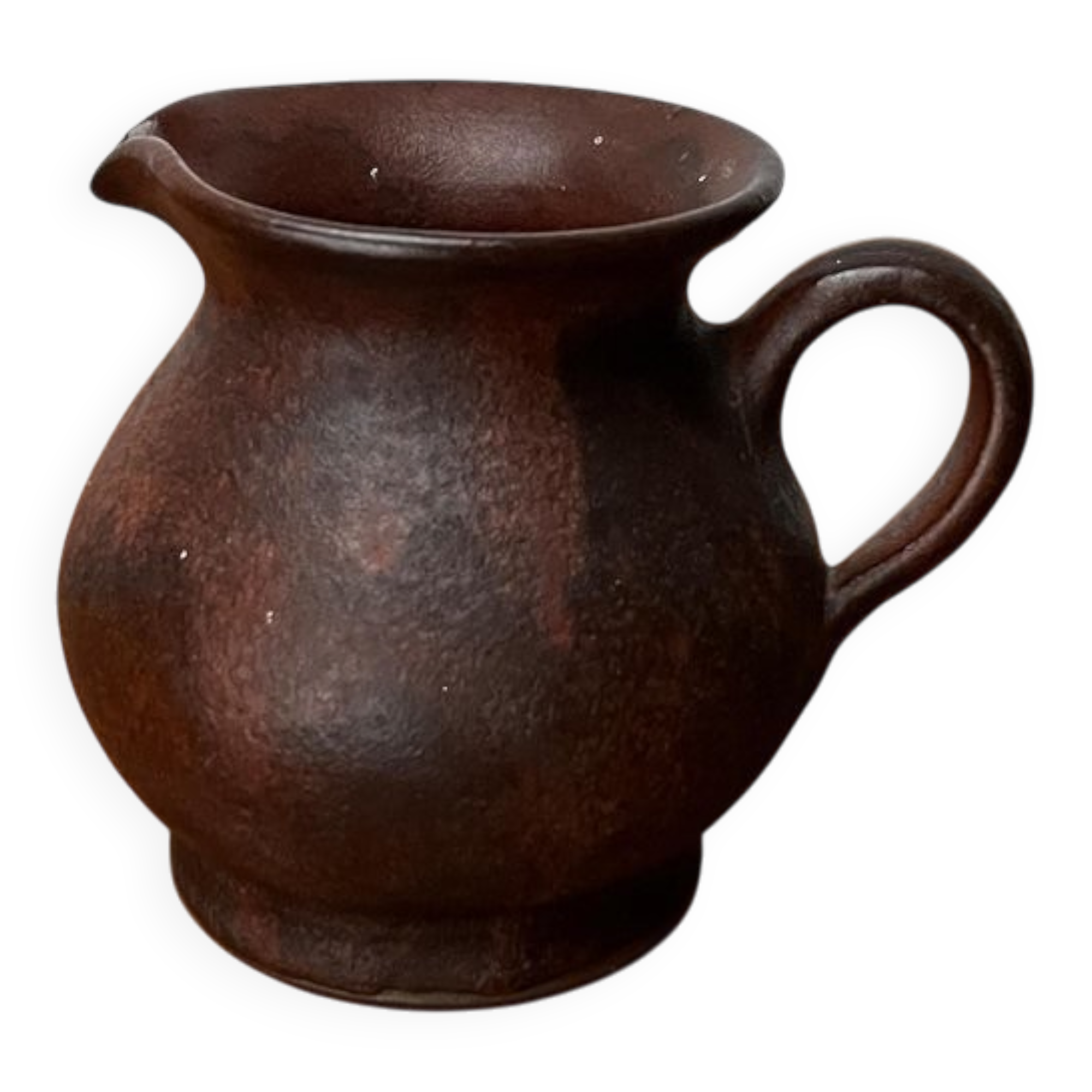 Mid-century minimalist vase pitcher by Hartwig Heyne Hoy Pottery, Germany, 1960s.