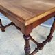Louis XIII walnut desk • Small centre table in Renaissance style