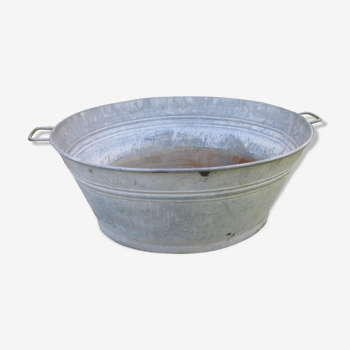 Bassine en zinc