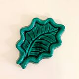 Slip tray, Leaf model, Green, 1960 - 20 X 15 cm