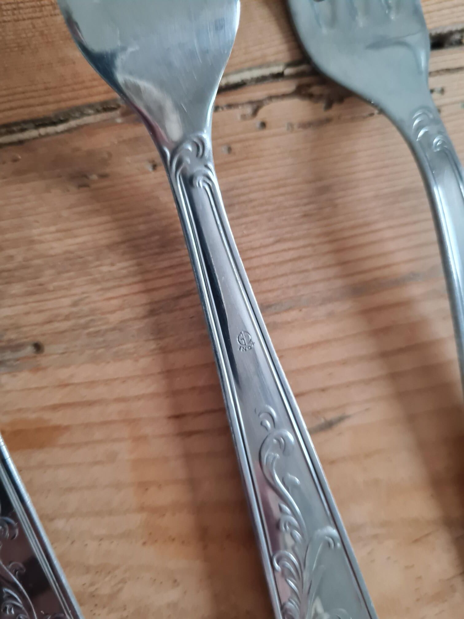 Vintage stainless steel fork