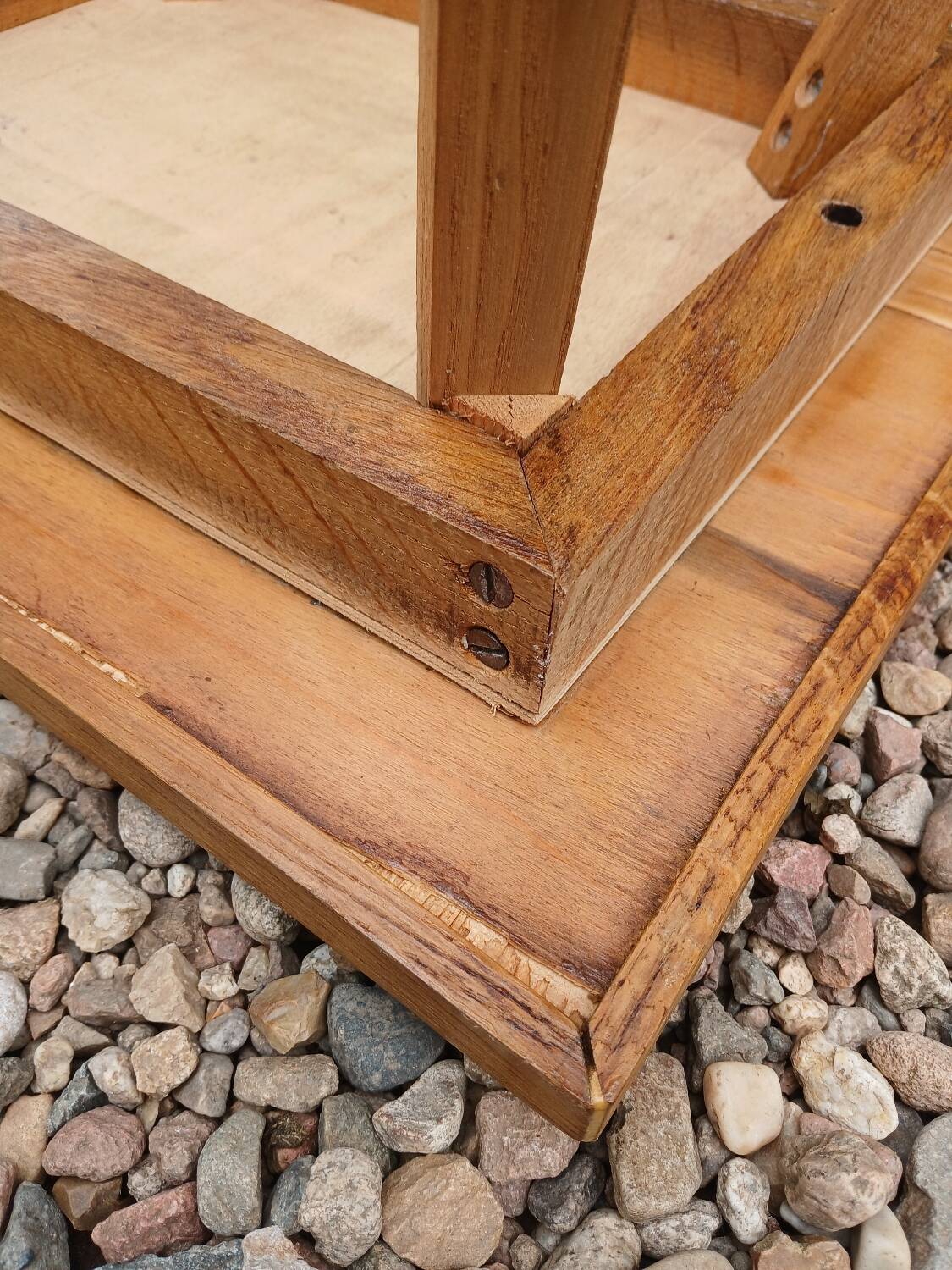 Small antique side table