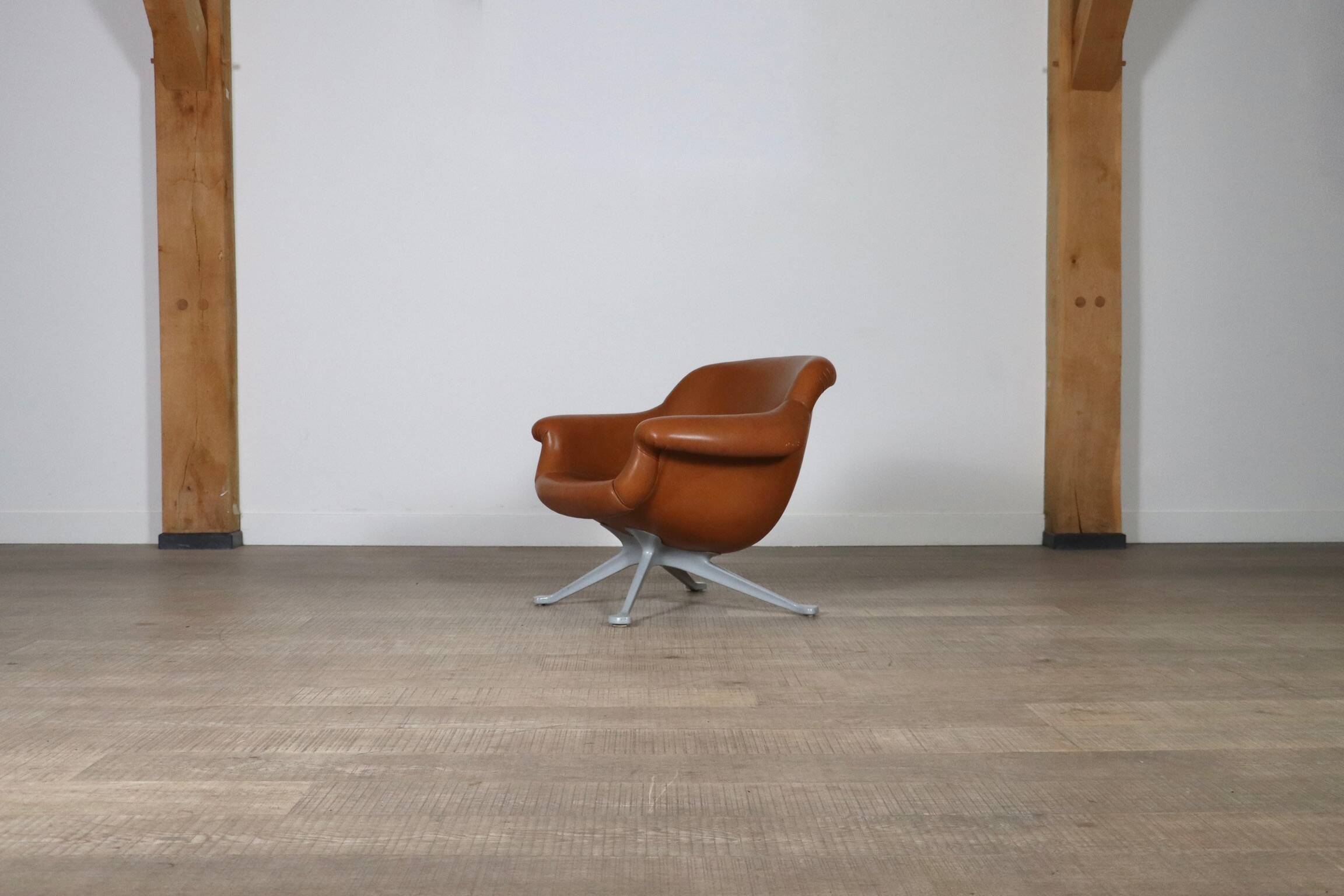 Angelo Mangiarotti For Cassina Model 1110 Lounge Chair, Italy 1960s