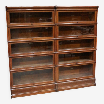 Antique globe wernicke bookcase