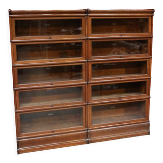 Antique globe wernicke bookcase