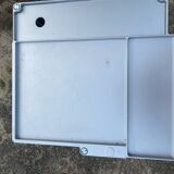 Valise à roulettes Boby B-Line de Joe Colombo édition argent