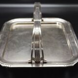 Antique French Silver Plated Tray by Durousseau & Raynaud