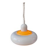 Suspension UFO beige Mid-Century par Knud Christensen