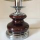 Vintage brown ceramic lamp 70