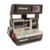 Polaroid Supercolor 635 in its original box with purchase paper and warranty