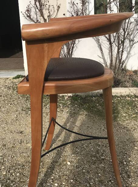 Lot of 5 Art Deco high chairs – 1930s – Origin: Casino de Biarritz