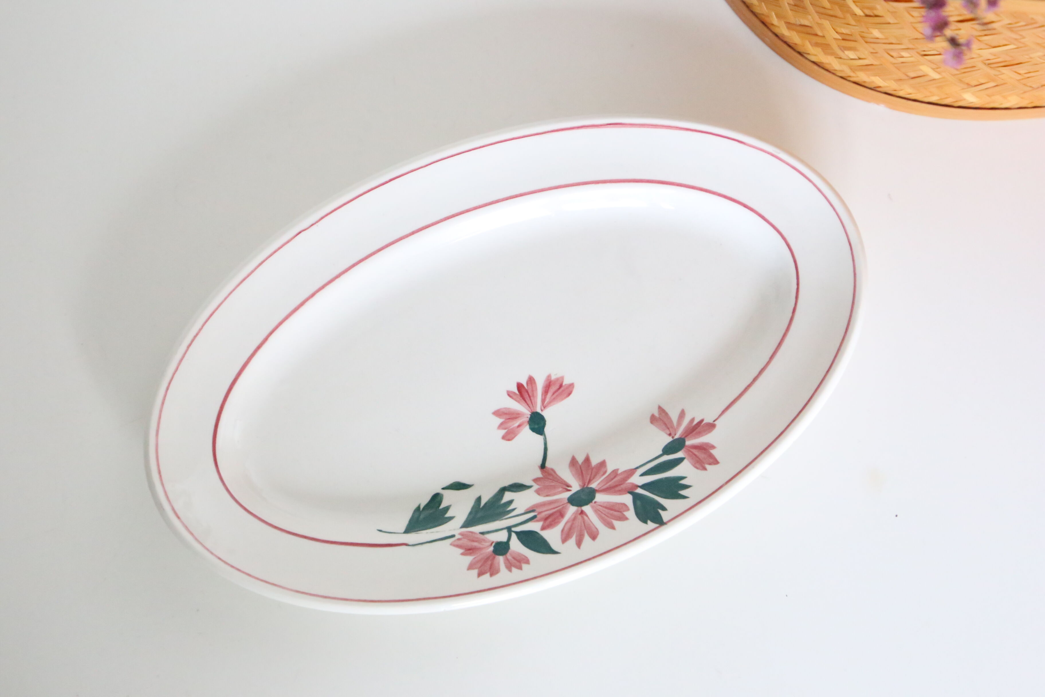 Ceranord ceramic ravier Julienne motif 1930