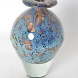 Biot glass vase by Michele Luzoro