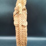 Vintage Rope Wall Mounted Barometer Thermometer circa 1950