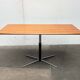German adjustable dining table in mid-century style by J.M. Thomas for Wilhelm Renz, 1960s