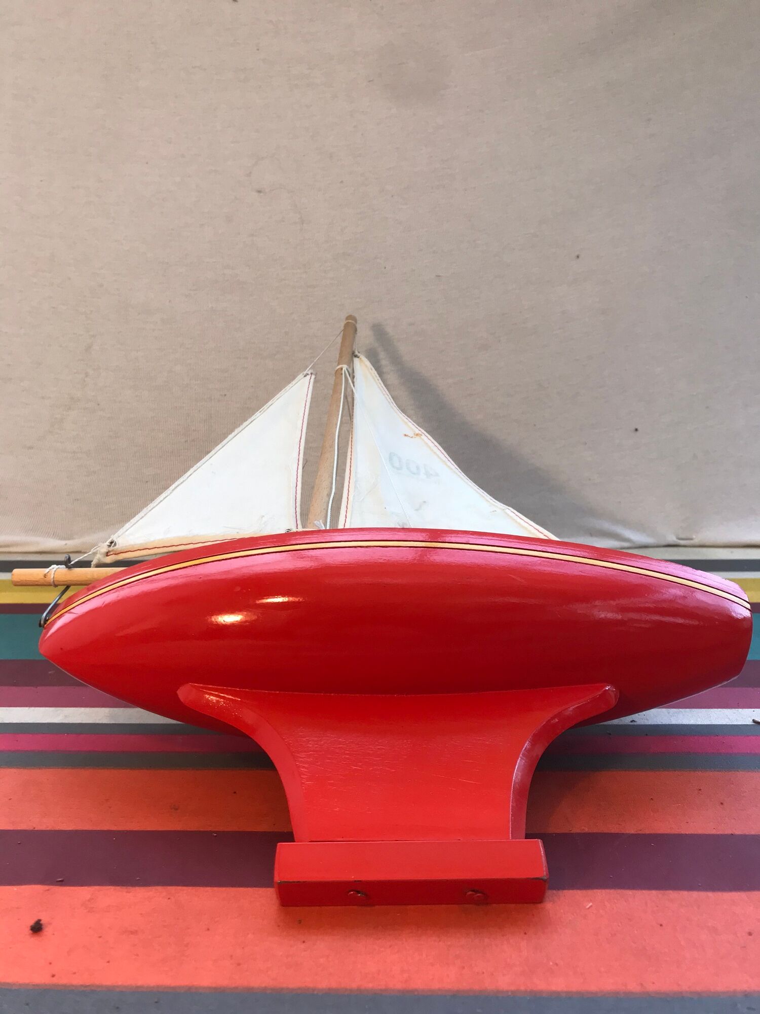 Old boat Tirot model 400