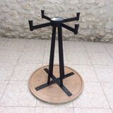 Bistro table with foot vintage cast iron