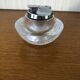 Briquet de table Vintage en verre pressé