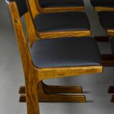 Set of 6 Farstrup Dining Chairs, Denmark, 1960s – Rosewood & Italian L