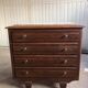 Dresser the 60s in wood and marble